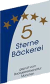 Vom Backgewerbeinstitut Mnchen zur 5-Sterne-Bckerei ernannt
